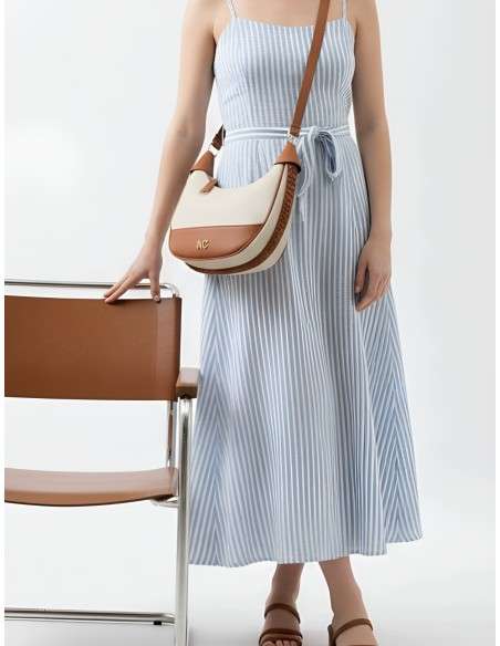 Mala Gondola trança camel