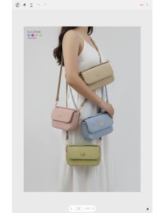 Tiracolo Camurça Trança Bege 2