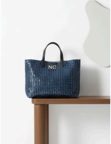 Shopper Denim Lentejoulas
