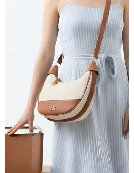 Mala Gondola trança camel