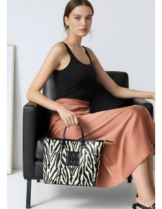 Mala Tote Verniz Zebra 2