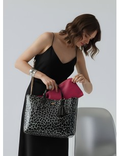 Shooper Verniz Animal Print