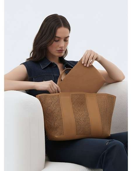 Mala Shopper com necessaire