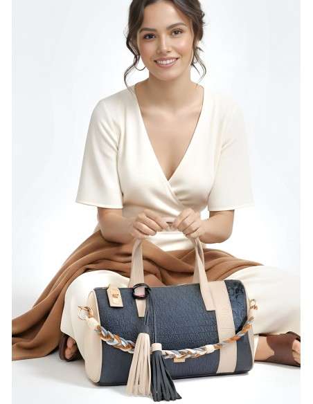 Mala Bowling Noco com Detalhes Trançados