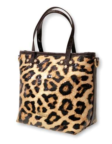 Mini Tote Animal print Leopardo Verniz