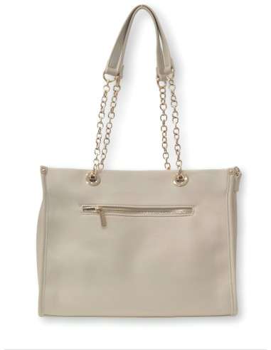 Mala Preto com alças douradas