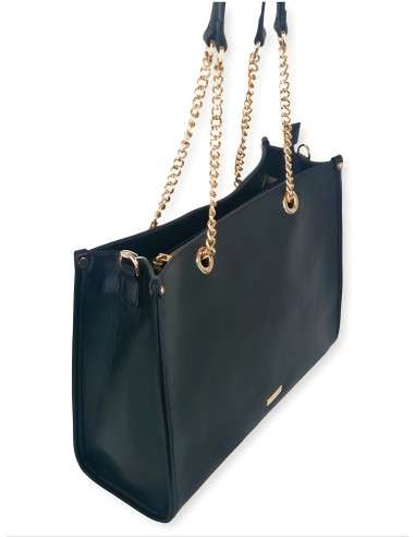 Mala Camel com alças douradas