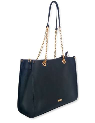 Mala Camel com alças douradas