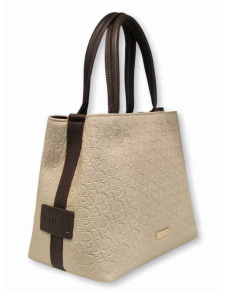 Mala mini Tote com Monograma