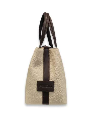 Mala mini Tote com Monograma