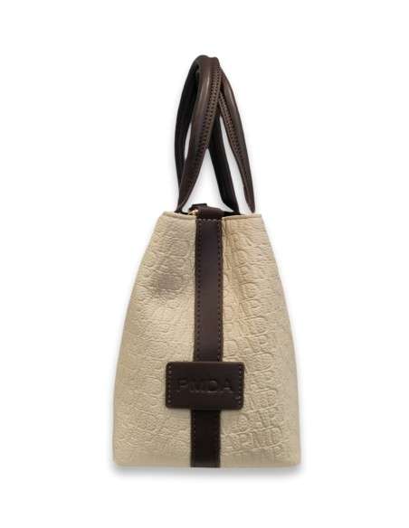 Mala mini Tote com Monograma