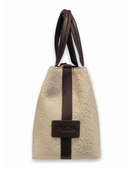 Mala mini Tote com Monograma